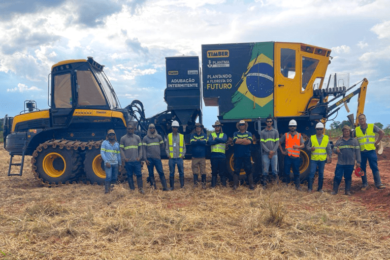 Arauco mecaniza plantio de eucalipto em Água Clara e Inocência