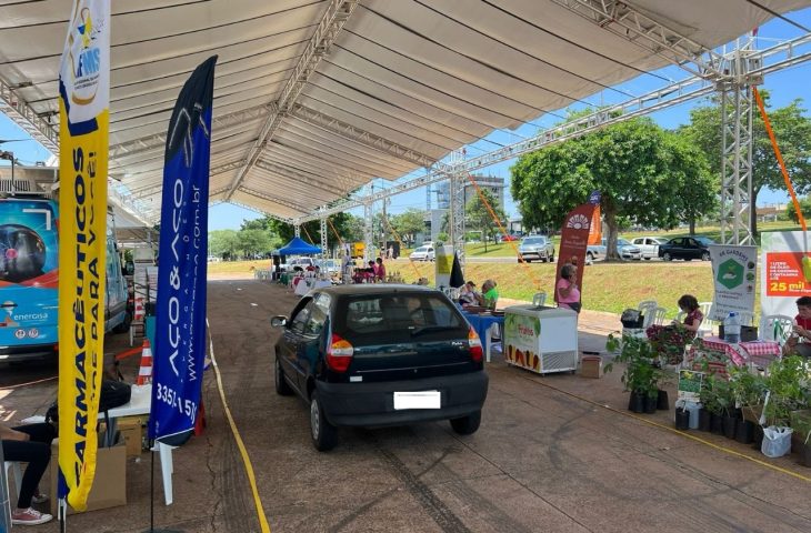 Drive Thru da reciclagem incentiva práticas sustentáveis