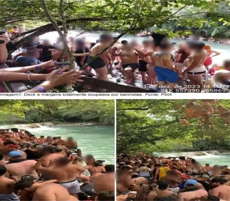 Justiça reabre balneário fechado por superlotação em Bonito