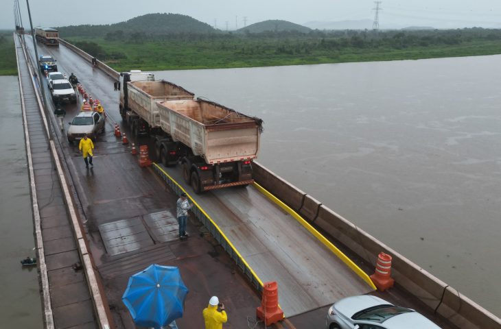 Seilog segue reparos e mantém tráfego na ponte de Corumbá
