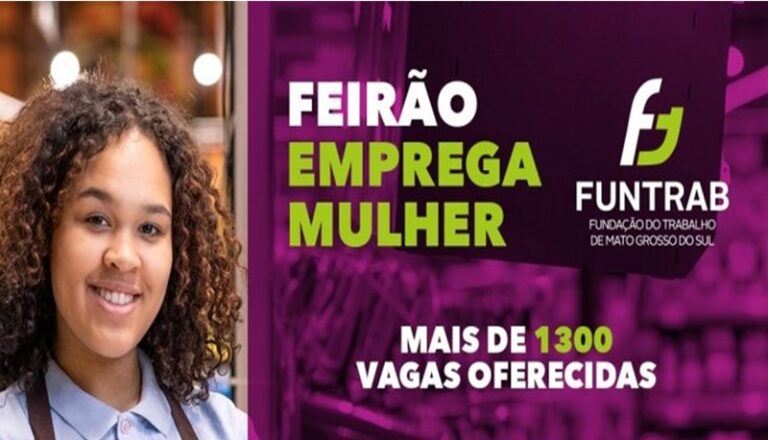 O emprego é delas. Mais de 1.300 vagas só para mulheres