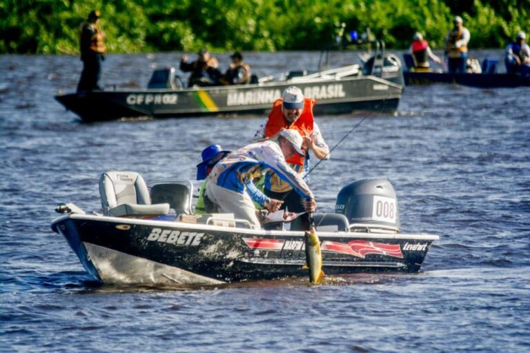 MS reforça slogan ‘pesque, solte e volte sempre’ em feira de pesca esportiva