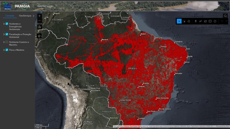 Nova plataforma do Ibama terá dados de áreas degradadas de todo o Brasil