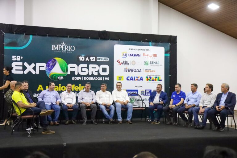 Expoagro é aberta com expectativa de negócios e de público em Dourados