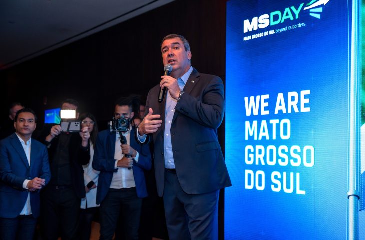 Riedel fala a empresários e investidores em NY para atrair novos negócios