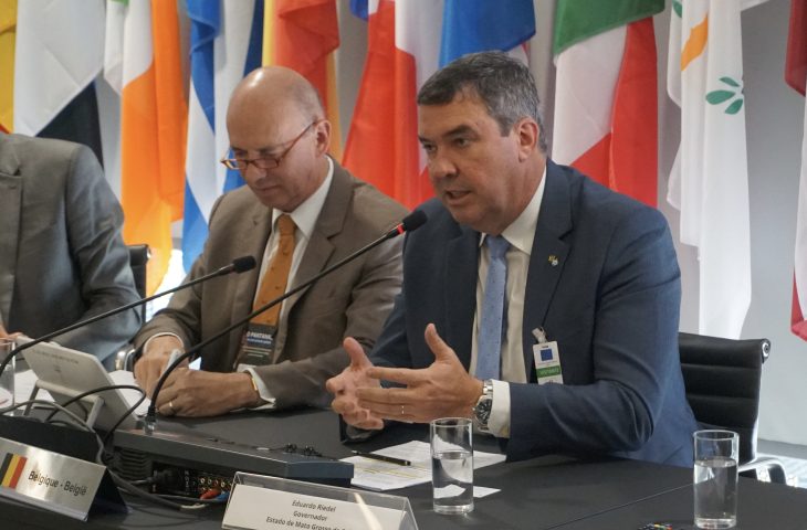 Riedel põe ações ambientais na mesa de representantes da União Europeia