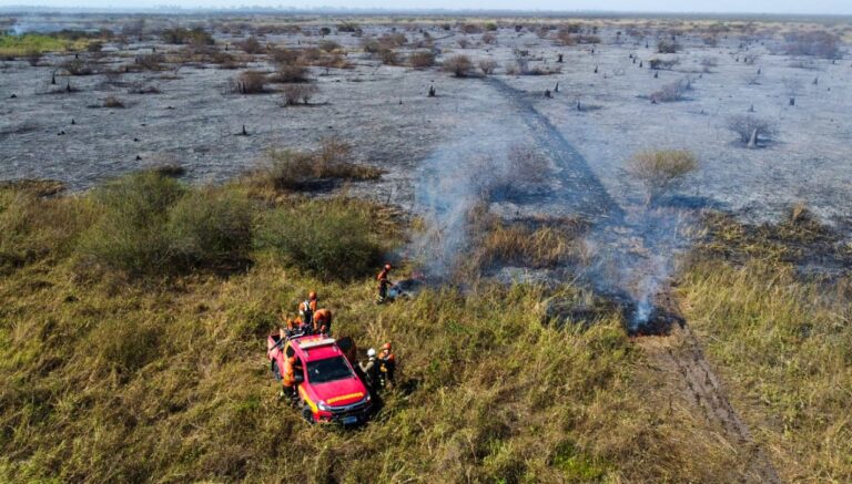 Governo federal libera R$ 100 milhões para combate aos incêndios no Pantanal