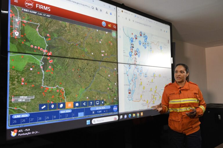 Live detalha ações de combate aos incêndios no Pantanal