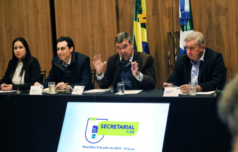 Riedel reúne secretariado para avaliar um ano e meio de governo e alinhar metas
