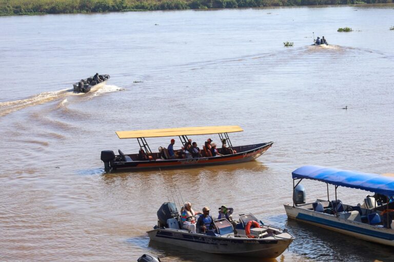 Fogo no Pantanal não afeta temporada de pesca esportiva em Corumbá