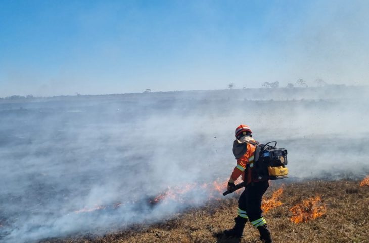 Com fogo por todos os biomas, combate aos incêndios é intensificado