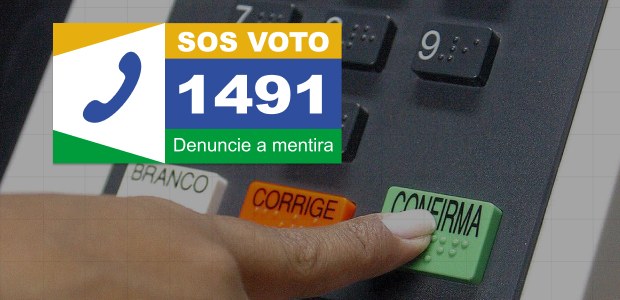 Saiba como funciona o número para denunciar mentiras sobre as eleições