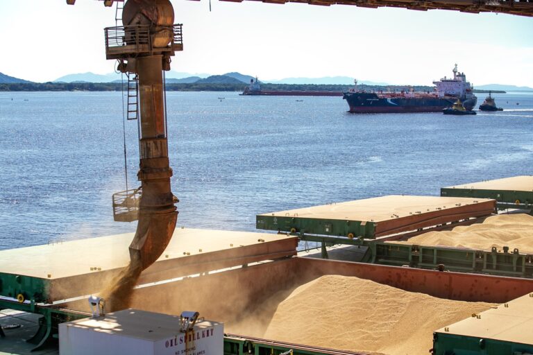Soja segue liderando as exportações, com 37% das vendas externas